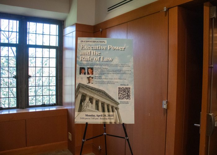 In conversation poster board